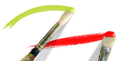 artist brush strokes