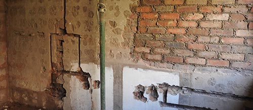 Water Works plumbing alterations