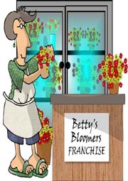 florist franchise cartoon