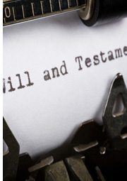 Typed Will and Testament
