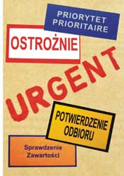 priority notices on envelope