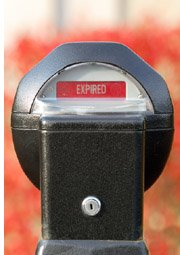 expired parking meter