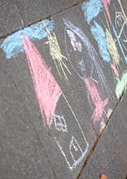 child drawing of house