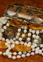jewelry and coins