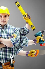 handyman with tools