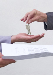 exchanging contract and keys