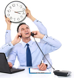 multitasking Employee